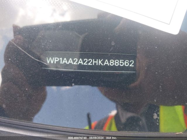 Photo 8 VIN: WP1AA2A22HKA88562 - PORSCHE CAYENNE 