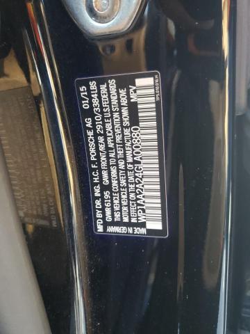 Photo 12 VIN: WP1AA2A24GLA00880 - PORSCHE CAYENNE 