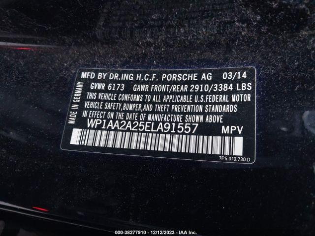 Photo 8 VIN: WP1AA2A25ELA91557 - PORSCHE CAYENNE 