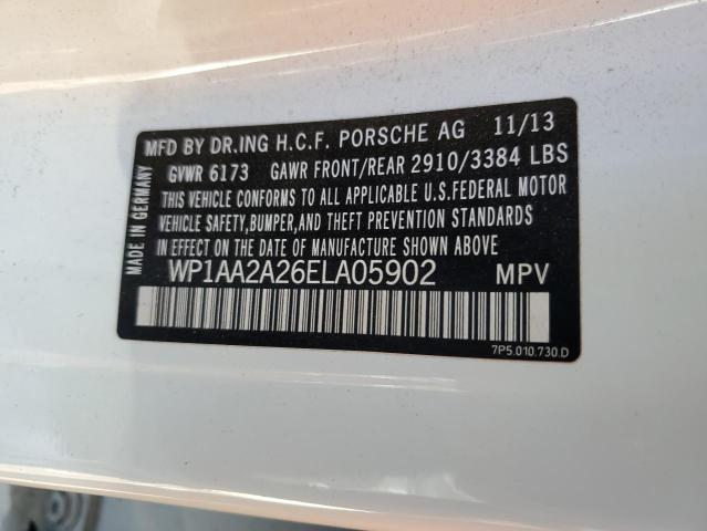 Photo 12 VIN: WP1AA2A26ELA05902 - PORSCHE CAYENNE 