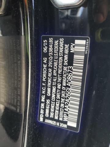 Photo 12 VIN: WP1AA2A26GLA08673 - PORSCHE CAYENNE 