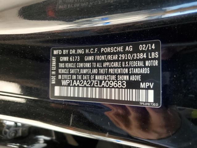 Photo 11 VIN: WP1AA2A27ELA09683 - PORSCHE CAYENNE 