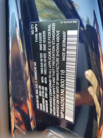 Photo 13 VIN: WP1AA2A51NLB00118 - PORSCHE MACAN 