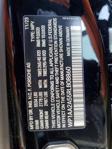 Photo 13 VIN: WP1AA2A55RLB08860 - PORSCHE MACAN BASE 