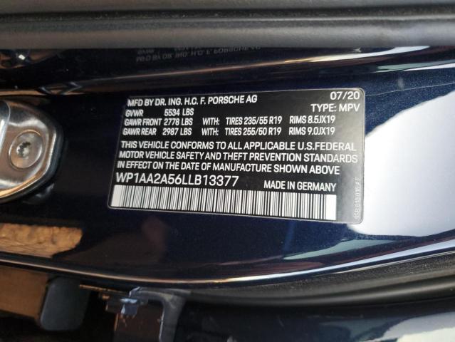 Photo 12 VIN: WP1AA2A56LLB13377 - PORSCHE MACAN 