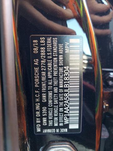 Photo 12 VIN: WP1AA2A58JLB18304 - PORSCHE MACAN 