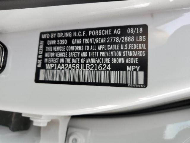 Photo 11 VIN: WP1AA2A58JLB21624 - PORSCHE MACAN 