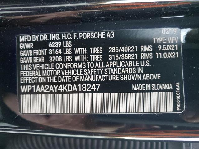 Photo 13 VIN: WP1AA2AY4KDA13247 - PORSCHE CAYENNE 