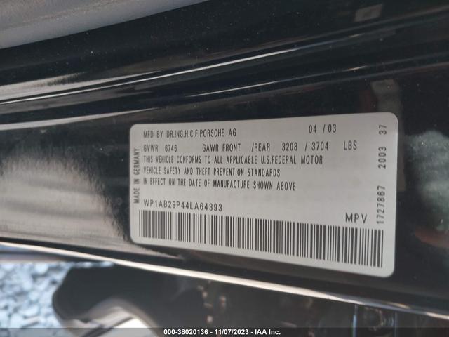 Photo 8 VIN: WP1AB29P44LA64393 - PORSCHE CAYENNE 