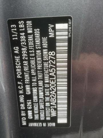 Photo 13 VIN: WP1AB2A20ELA57278 - PORSCHE CAYENNE S 