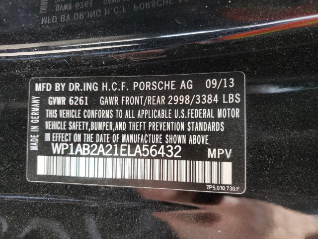 Photo 9 VIN: WP1AB2A21ELA56432 - PORSCHE CAYENNE 