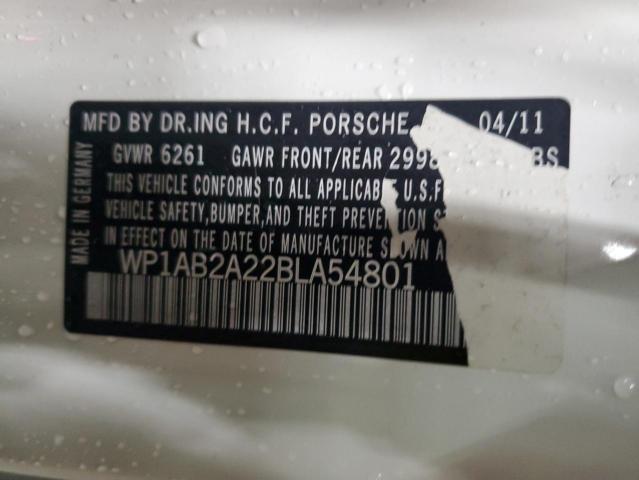 Photo 12 VIN: WP1AB2A22BLA54801 - PORSCHE CAYENNE S 