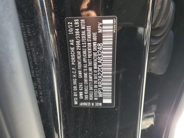 Photo 12 VIN: WP1AB2A22DLA83248 - PORSCHE CAYENNE S 