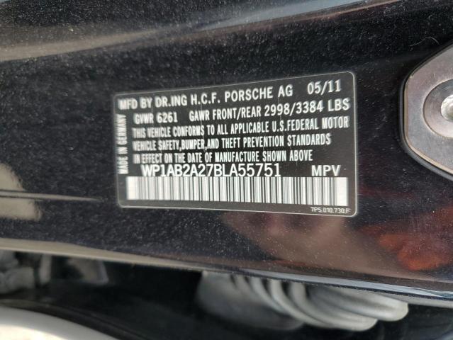 Photo 11 VIN: WP1AB2A27BLA55751 - PORSCHE CAYENNE 