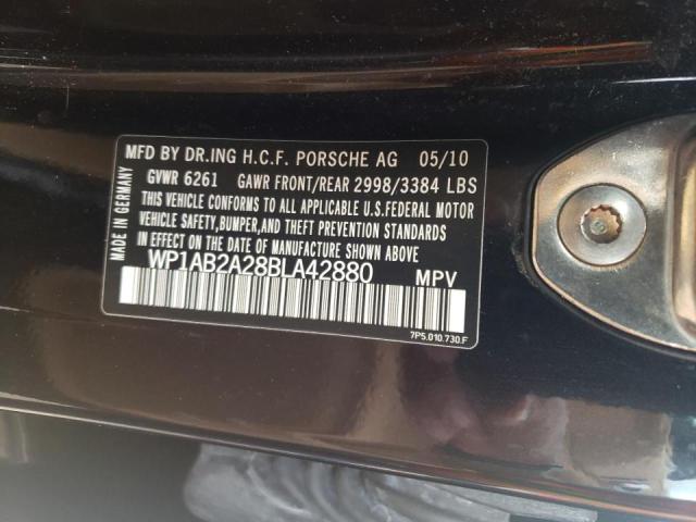 Photo 12 VIN: WP1AB2A28BLA42880 - PORSCHE CAYENNE 