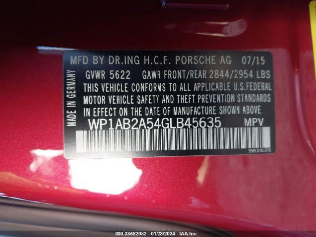 Photo 8 VIN: WP1AB2A54GLB45635 - PORSCHE MACAN 