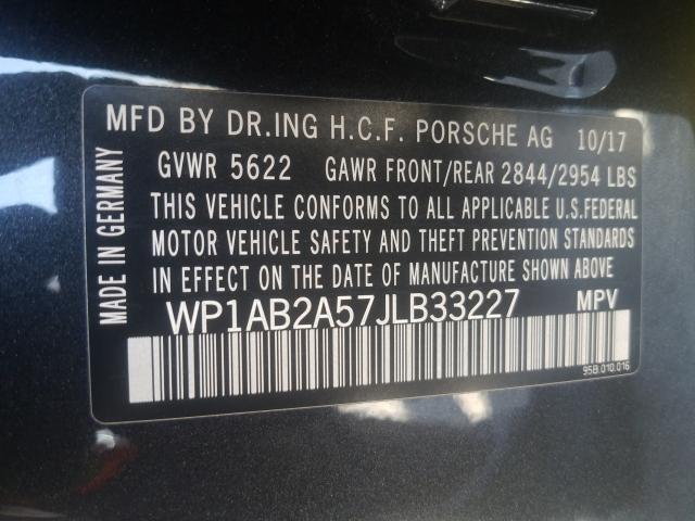 Photo 9 VIN: WP1AB2A57JLB33227 - PORSCHE MACAN 