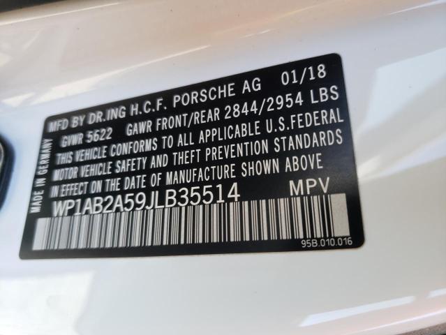 Photo 12 VIN: WP1AB2A59JLB35514 - PORSCHE MACAN 