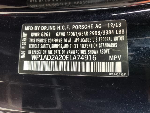 Photo 9 VIN: WP1AD2A20ELA74916 - PORSCHE CAYENNE GT 