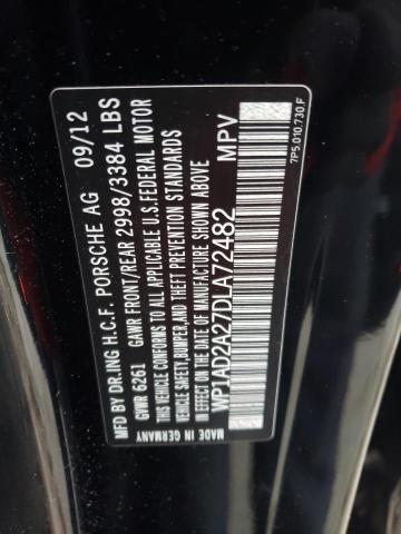 Photo 13 VIN: WP1AD2A27DLA72482 - PORSCHE CAYENNE 