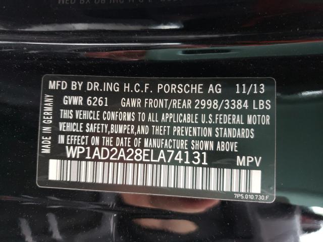 Photo 9 VIN: WP1AD2A28ELA74131 - PORSCHE CAYENNE GT 