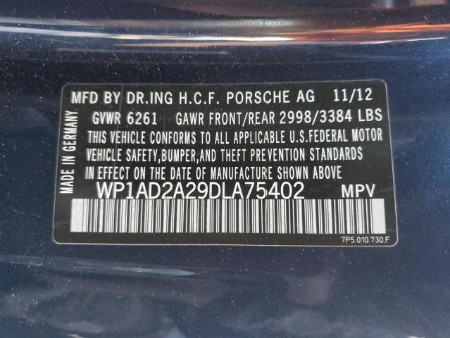 Photo 13 VIN: WP1AD2A29DLA75402 - PORSCHE CAYENNE GT 