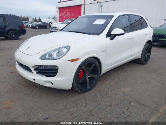 Photo 1 VIN: WP1AE2A25CLA90443 - PORSCHE CAYENNE HYBRID 