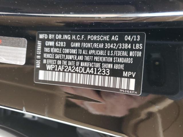 Photo 12 VIN: WP1AF2A24DLA41233 - PORSCHE CAYENNE 