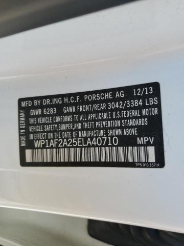 Photo 11 VIN: WP1AF2A25ELA40710 - PORSCHE CAYENNE 