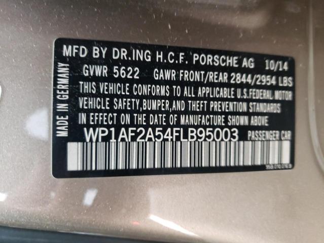 Photo 12 VIN: WP1AF2A54FLB95003 - PORSCHE MACAN TURB 