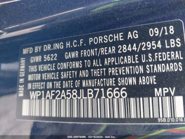 Photo 8 VIN: WP1AF2A58JLB71666 - PORSCHE MACAN 