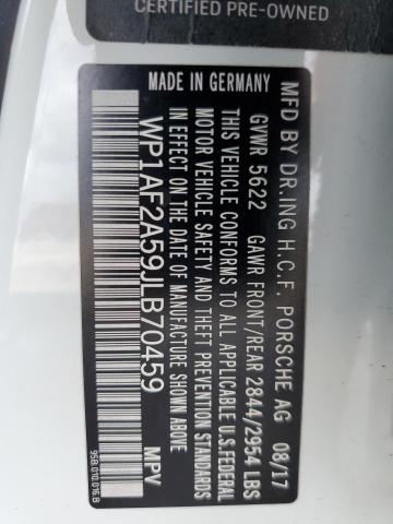 Photo 12 VIN: WP1AF2A59JLB70459 - PORSCHE MACAN TURB 