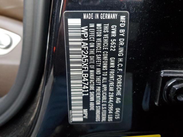 Photo 12 VIN: WP1AF2A5XFLB47411 - PORSCHE MACAN 