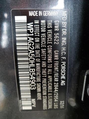 Photo 11 VIN: WP1AG2A50HLB54903 - PORSCHE MACAN 