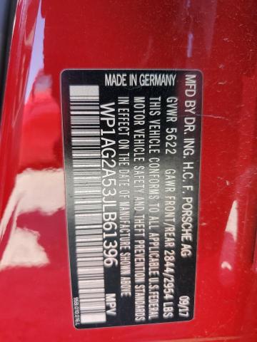 Photo 12 VIN: WP1AG2A53JLB61396 - PORSCHE MACAN GTS 