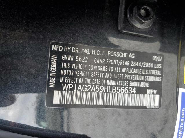 Photo 12 VIN: WP1AG2A59HLB56634 - PORSCHE MACAN 