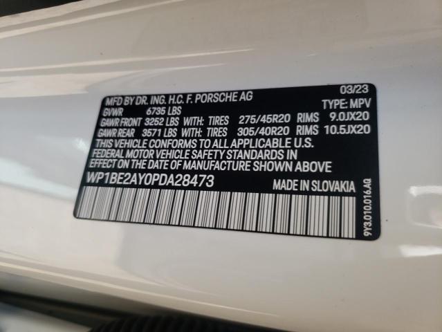 Photo 13 VIN: WP1BE2AY0PDA28473 - PORSCHE CAYENNE E 