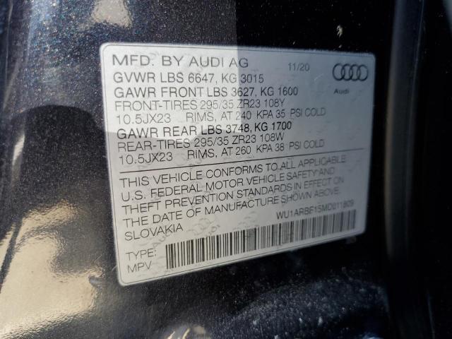 Photo 12 VIN: WU1ARBF15MD041280 - AUDI RS 