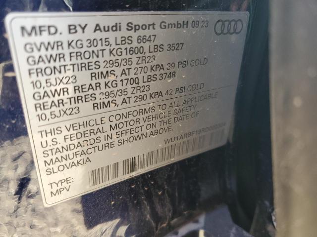 Photo 12 VIN: WU1ARBF19RD000304 - AUDI RS Q8 