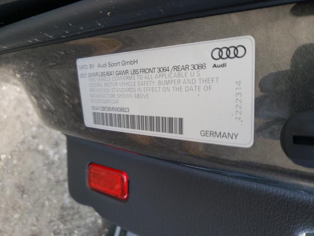 Photo 9 VIN: WUA1CBF28MN908823 - AUDI RS6 