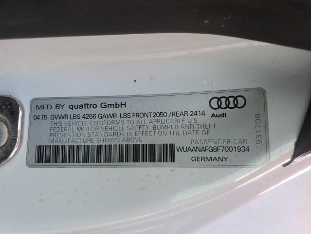 Photo 12 VIN: WUAANAFG8F7001934 - AUDI R8 5.2 QUA 