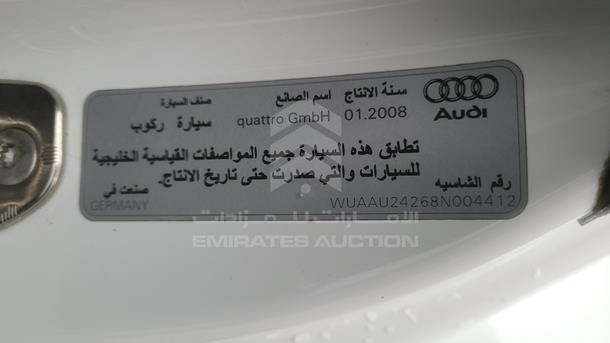 Photo 3 VIN: WUAAU24268N004412 - AUDI R8 