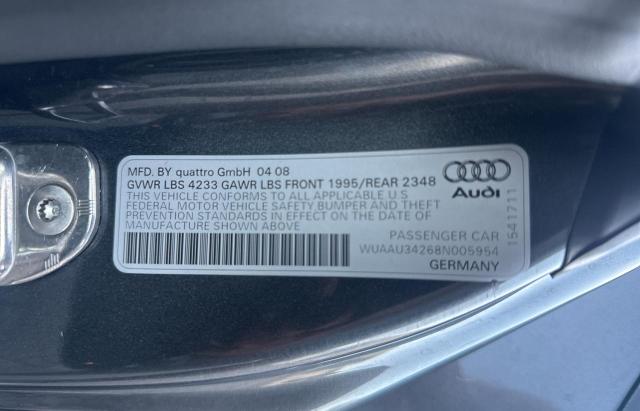 Photo 9 VIN: WUAAU34268N005954 - AUDI R8 4.2 QUA 