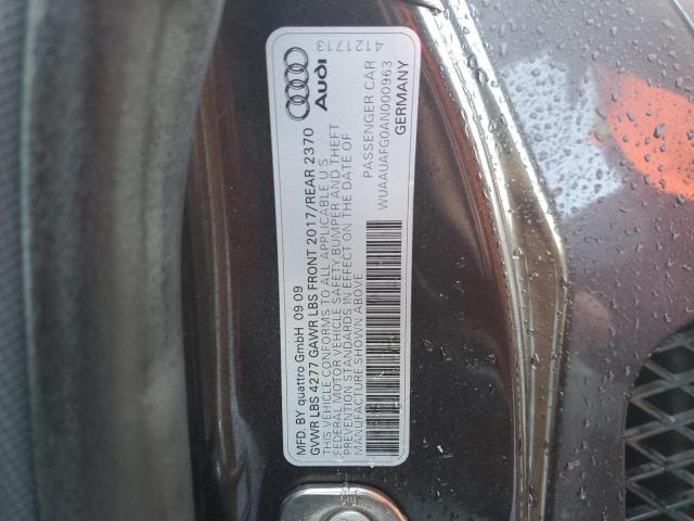 Photo 11 VIN: WUAAUAFG0AN000963 - AUDI R8 4.2 QUA 