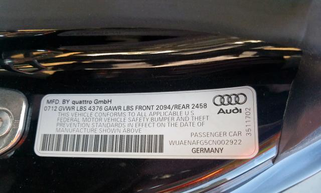 Photo 9 VIN: WUAENAFG5CN002922 - AUDI R8 