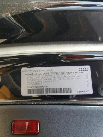 Photo 9 VIN: WUAPCBF20MN904792 - AUDI RS7 