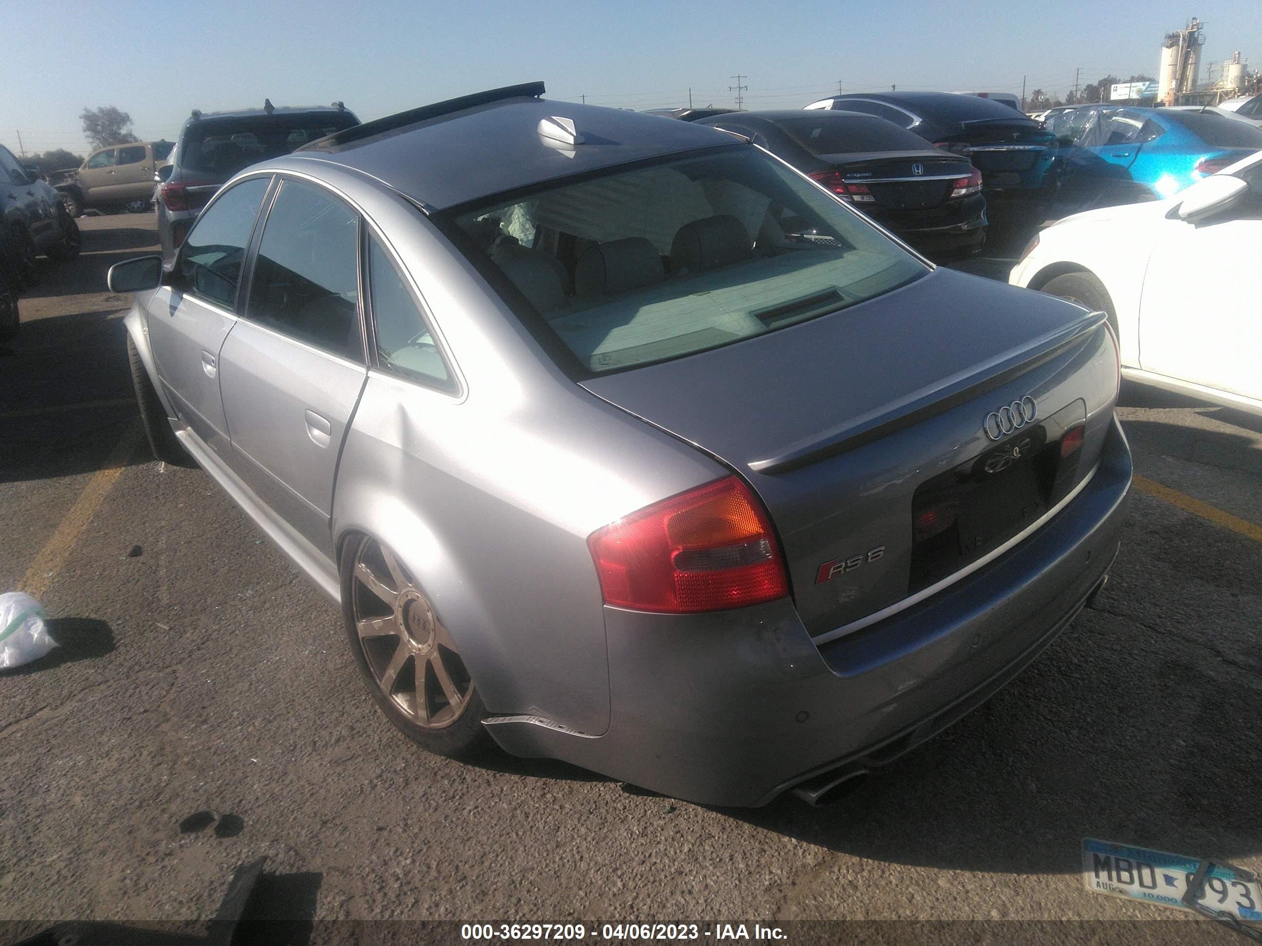 Photo 2 VIN: WUAPV64B23N904683 - AUDI RS6 