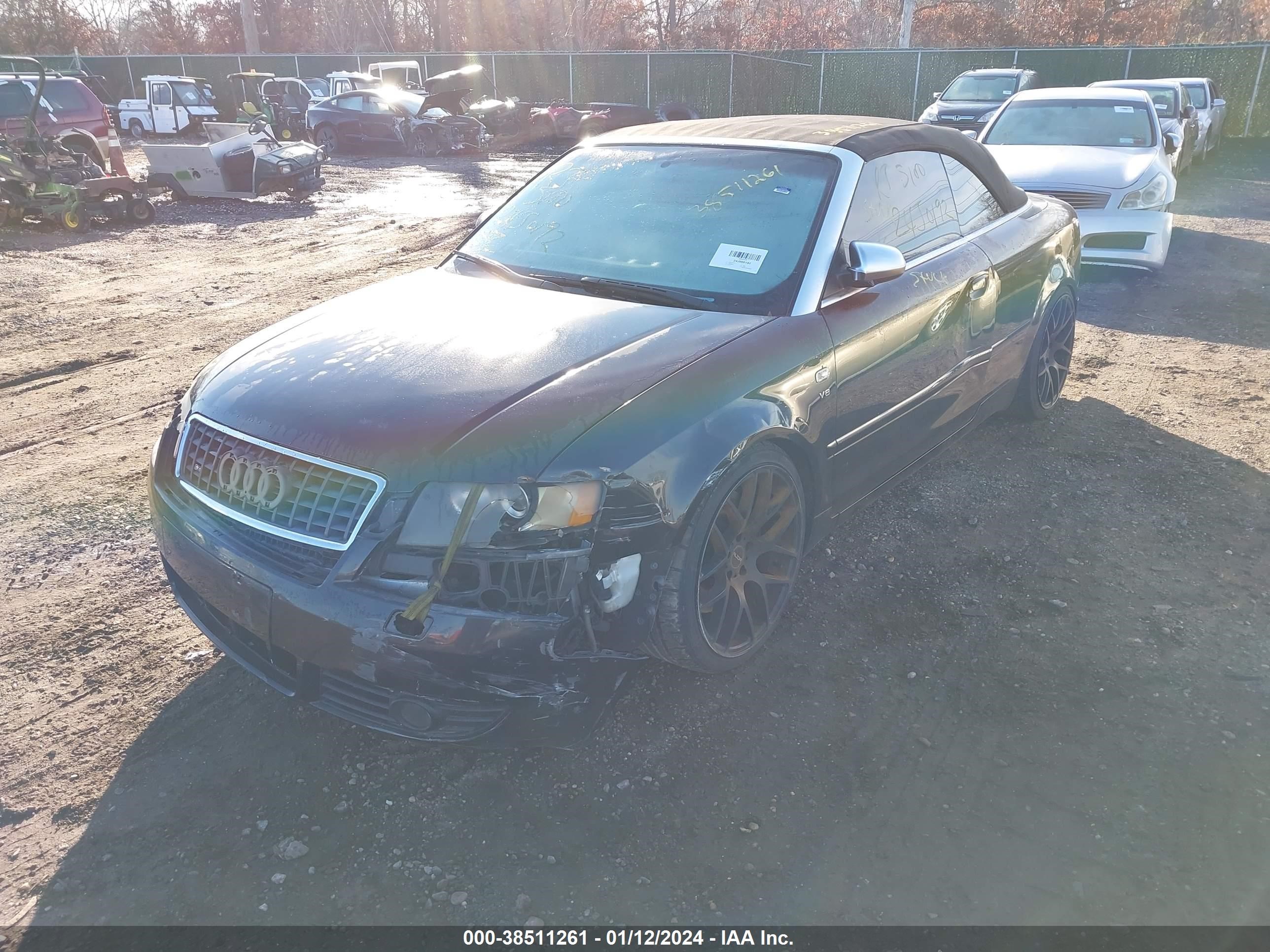 Photo 1 VIN: WUARL48H16K900082 - AUDI S4 