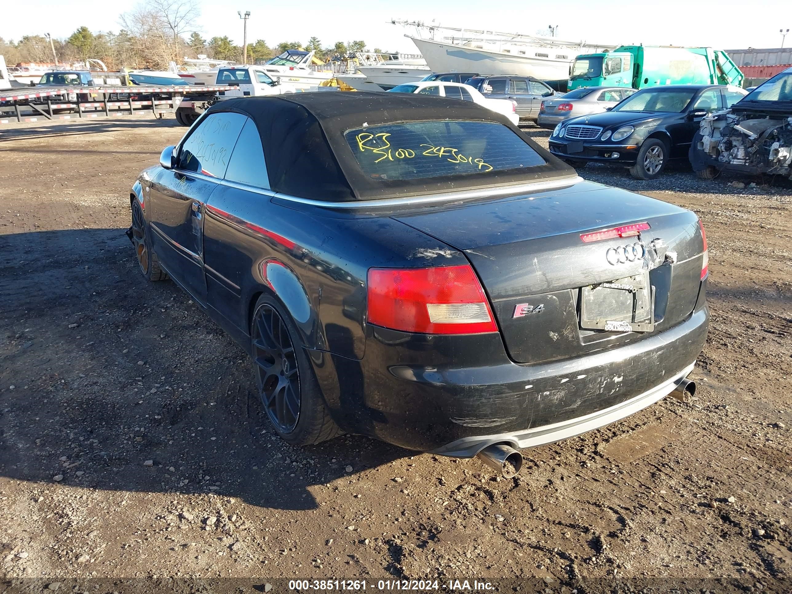 Photo 2 VIN: WUARL48H16K900082 - AUDI S4 