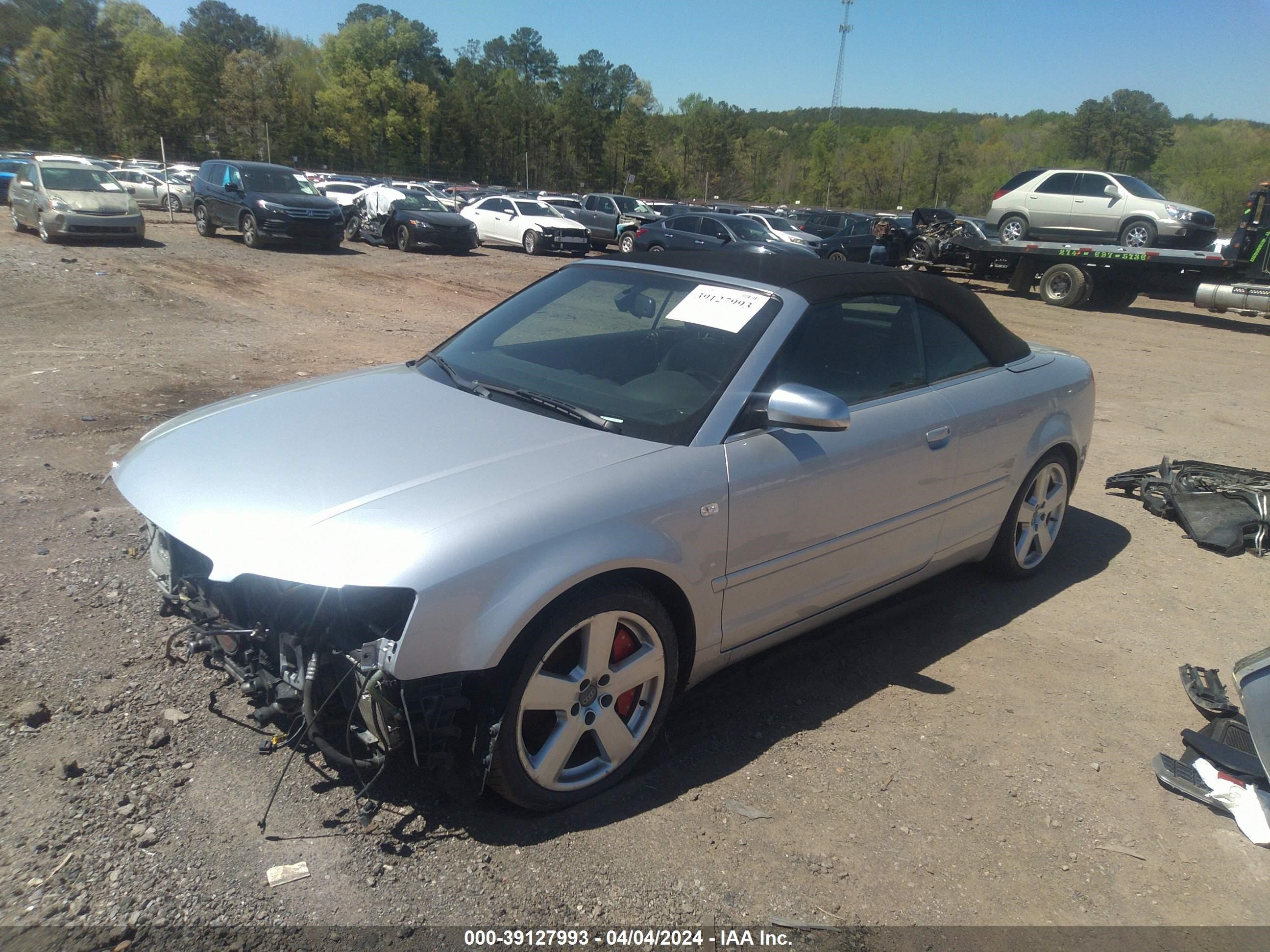 Photo 1 VIN: WUARL48H44K900106 - AUDI S4 